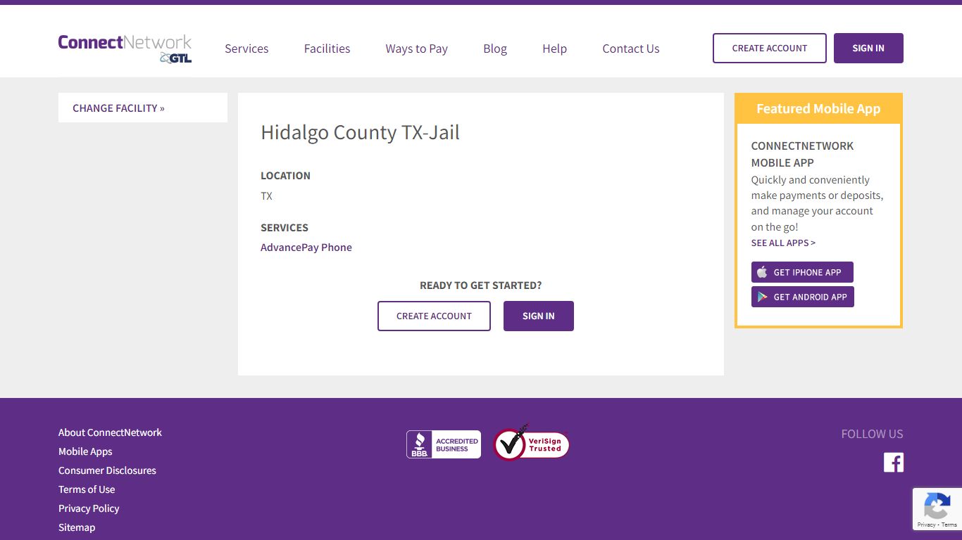 Hidalgo County TX-Jail | ConnectNetwork